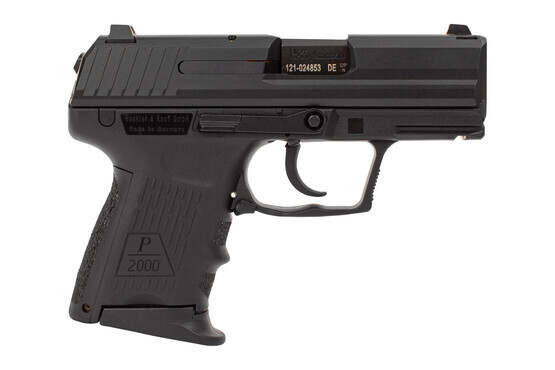 HK 9mm P2000 V2 LEM SK sub-compact pistol features adjustable back straps